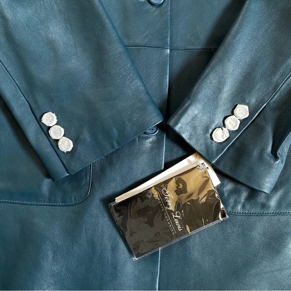 Terry Lewis Classic Luxuries Genuine Leather Women’s Jacket Size Large NEW - Picture 7 of 12